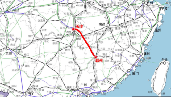 总投资846亿、设站12座！长沙至赣州高铁建设