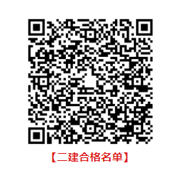 该省公布二建考试合格名单！1.1万人合格！